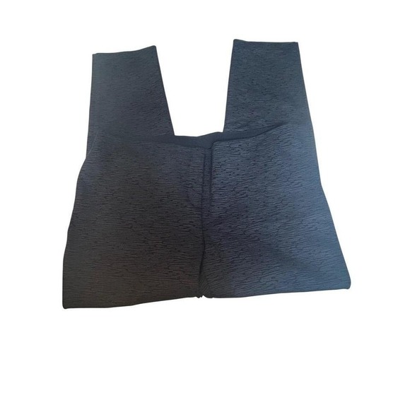 Alfani Womens Dress Pants Size 14 Black Textured Career Office Straight Leg - Picture 3 of 4